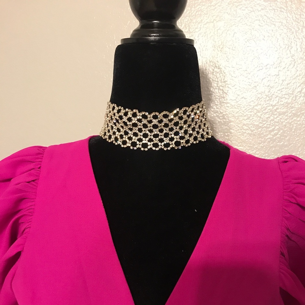 Embrace Silver choker